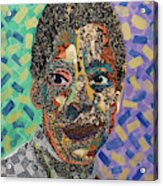 James Baldwin The Fire Next Time Acrylic Print