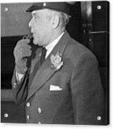 James H. Williams, Chief Attendant Acrylic Print