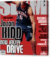 Jason Kidd: New Jersey Drive Slam Cover Acrylic Print
