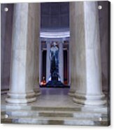 Jefferson's Columns Acrylic Print