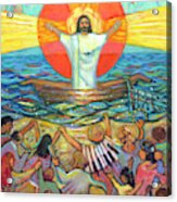 Jesus Preaches To The Choir Acrylic Print