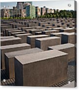Jewish Memorial, Berlin, Germany Acrylic Print