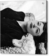 Joan Crawford In Above Suspicion Acrylic Print