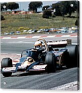 Jody Scheckter Racing A Wolf-cosworth Acrylic Print