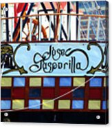 Jose Gasparilla's Stern Acrylic Print