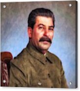 Joseph Stalin Acrylic Print