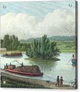Junction Of Regents Canal At Paddington Acrylic Print