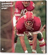 Kansas City Chiefs Qb Len Dawson, Super Bowl Iv Sports Illustrated Cover Acrylic Print