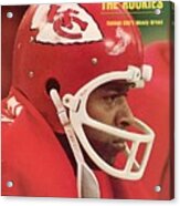 Kansas City Chiefs Woody Green Sports Illustrated Cover Acrylic Print