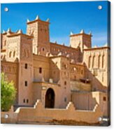 Kasbah Amerhidil, Sokura, Morocco Acrylic Print