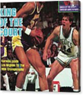 King Of The Court Kareem Leads Los Angeles To The Nba Sports Illustrated Cover Acrylic Print