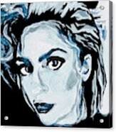 Lady Gaga Enigma Acrylic Print