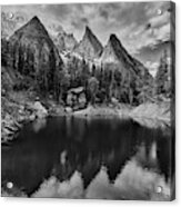 Lake In The Alps Acrylic Print