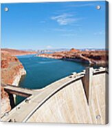 Lake Powell Dam Acrylic Print