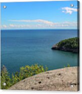 Lake Superior Blue Acrylic Print