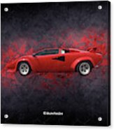Lamborghini Countach Acrylic Print