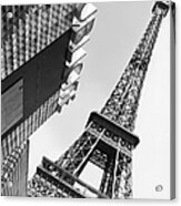 Leaning Eiffel Tower Acrylic Print