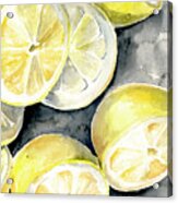 Lemon Slices Ii Acrylic Print