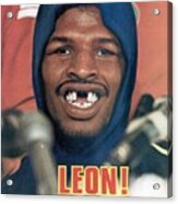 Leon Spinks, 1978 Wbcwba Heavyweight Title Sports Illustrated Cover Acrylic Print