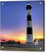 Lighthouse Sunset Acrylic Print