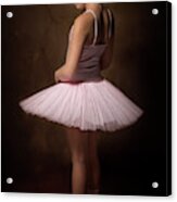 Little Ballerina Acrylic Print