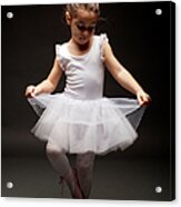 Little Ballerina Acrylic Print