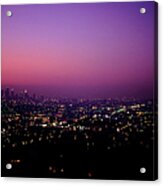 Los Angeles At Sunrise Acrylic Print