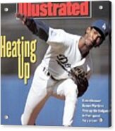 Los Angeles Dodgers Ramon Martinez... Sports Illustrated Cover Acrylic Print