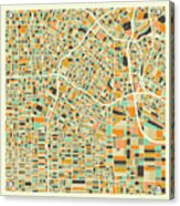 Los Angeles Map 1 Acrylic Print