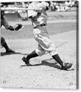 Lou Gehrig At Bat In Yankee Stadium Acrylic Print