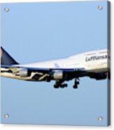 Lufthansa Commercial Flight E7 Acrylic Print