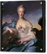 Madame Le Fevre De Caumartin As Hebe By Jean-marc Nattier Acrylic Print