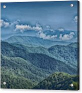 Magnificent Mountains - Great Smoky Mountains National Park Acrylic Print
