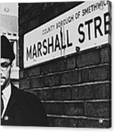 Malcolm X In Smethwick Acrylic Print