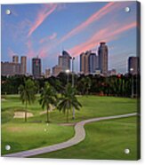 Manila, Philippines - Golf Club Acrylic Print