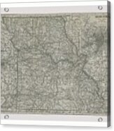 Map Of Missouri Acrylic Print