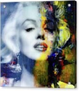 Marilyn Duality Acrylic Print