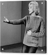 Marilyn Monroe With One Arm Outstretched Acrylic Print