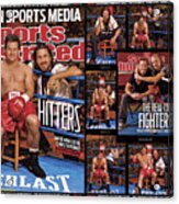 Mark Wahlberg And Christian Bale Sports Illustrated Cover Acrylic Print