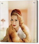 Mary Mclaughlin In Mr. John Acrylic Print