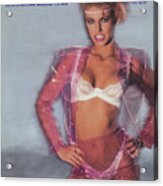 May 1984 Penthouse Cover Featuring Holly-o Acrylic Print