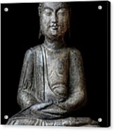 Meditating Buddha Acrylic Print
