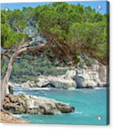 Mediterranean Landscape In Menorca Acrylic Print