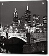 Melbourne Contrasts Acrylic Print