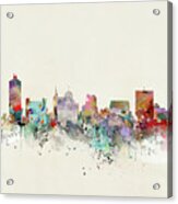 Memphis City Skyline Acrylic Print