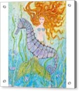 Mermaid Fantasy Acrylic Print