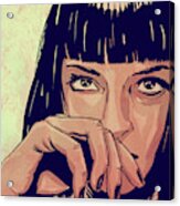 Mia Wallace Acrylic Print