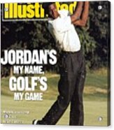 Michael Jordan, 1989 St. Jude Classic Sports Illustrated Cover Acrylic Print
