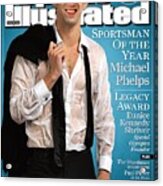 Michael Phelps, 2008 Sportsman Of The Year Sports Illustrated Cover Acrylic Print