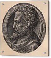 Michelangelo Buonarroti Italian Artist Acrylic Print